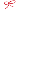 a black background with a red bow on it